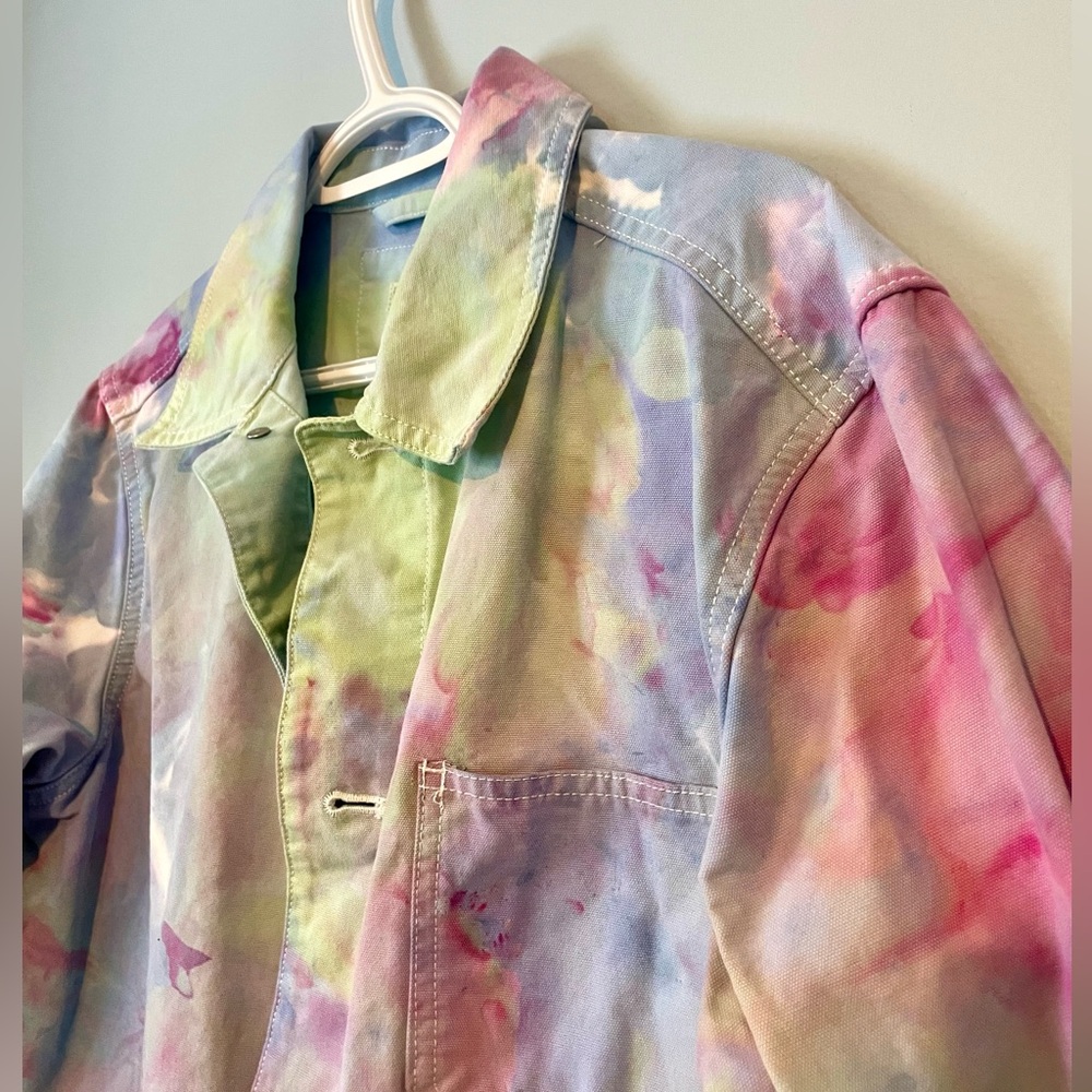 Old Navy Workwear Jacket Tie Dyed!